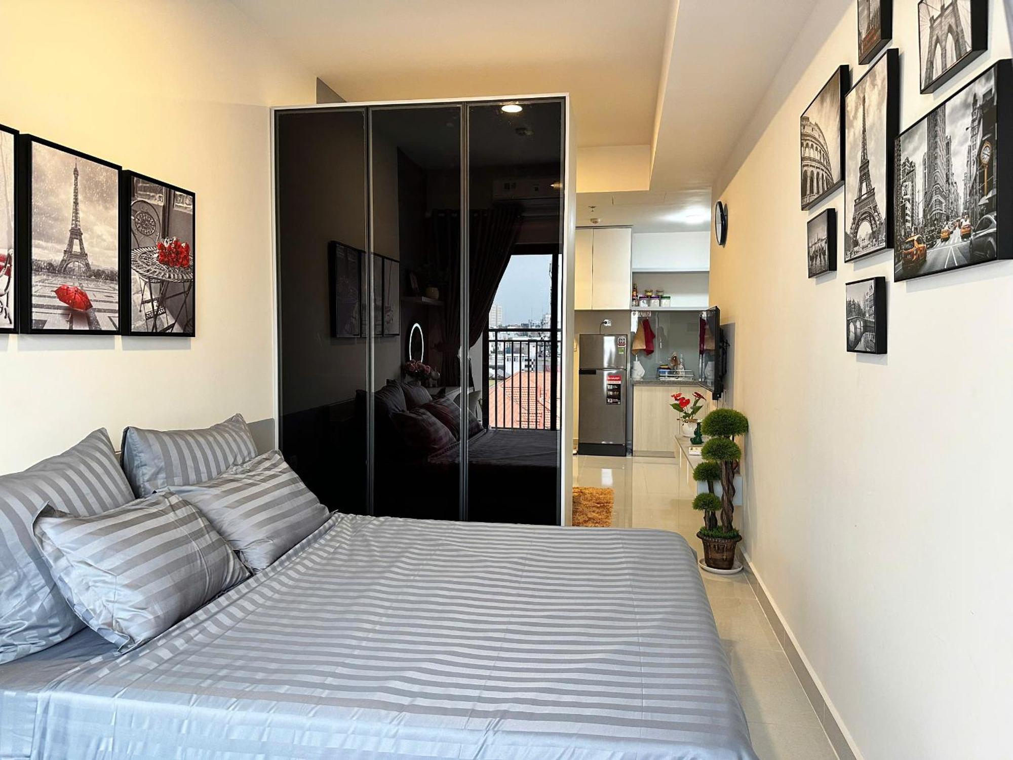 Căn hộ Doha Homes Soho #studio Luxury-1bed-lau Cao-moi *