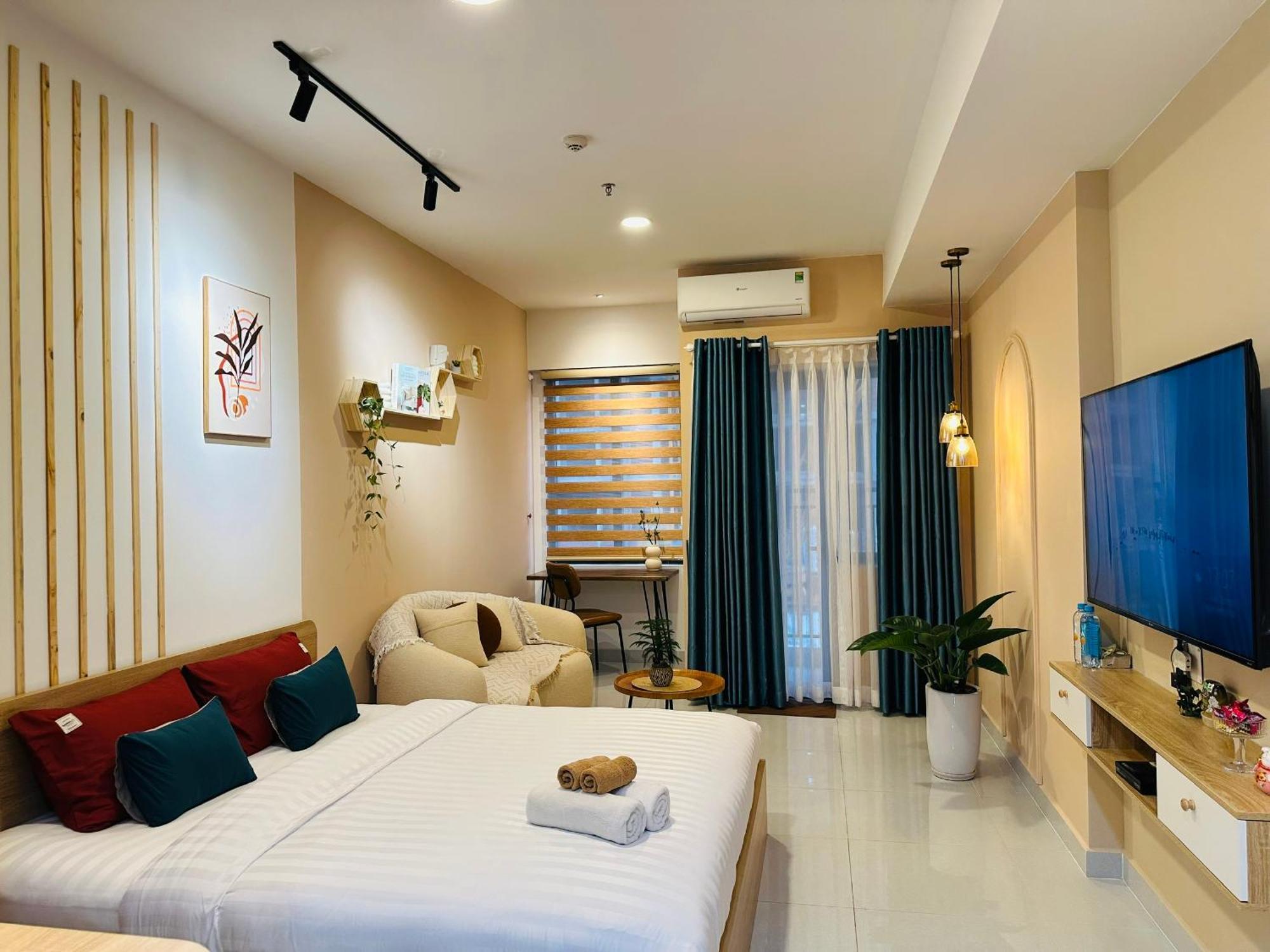 Căn hộ Doha Homes Soho #studio Luxury-1bed-lau Cao-moi