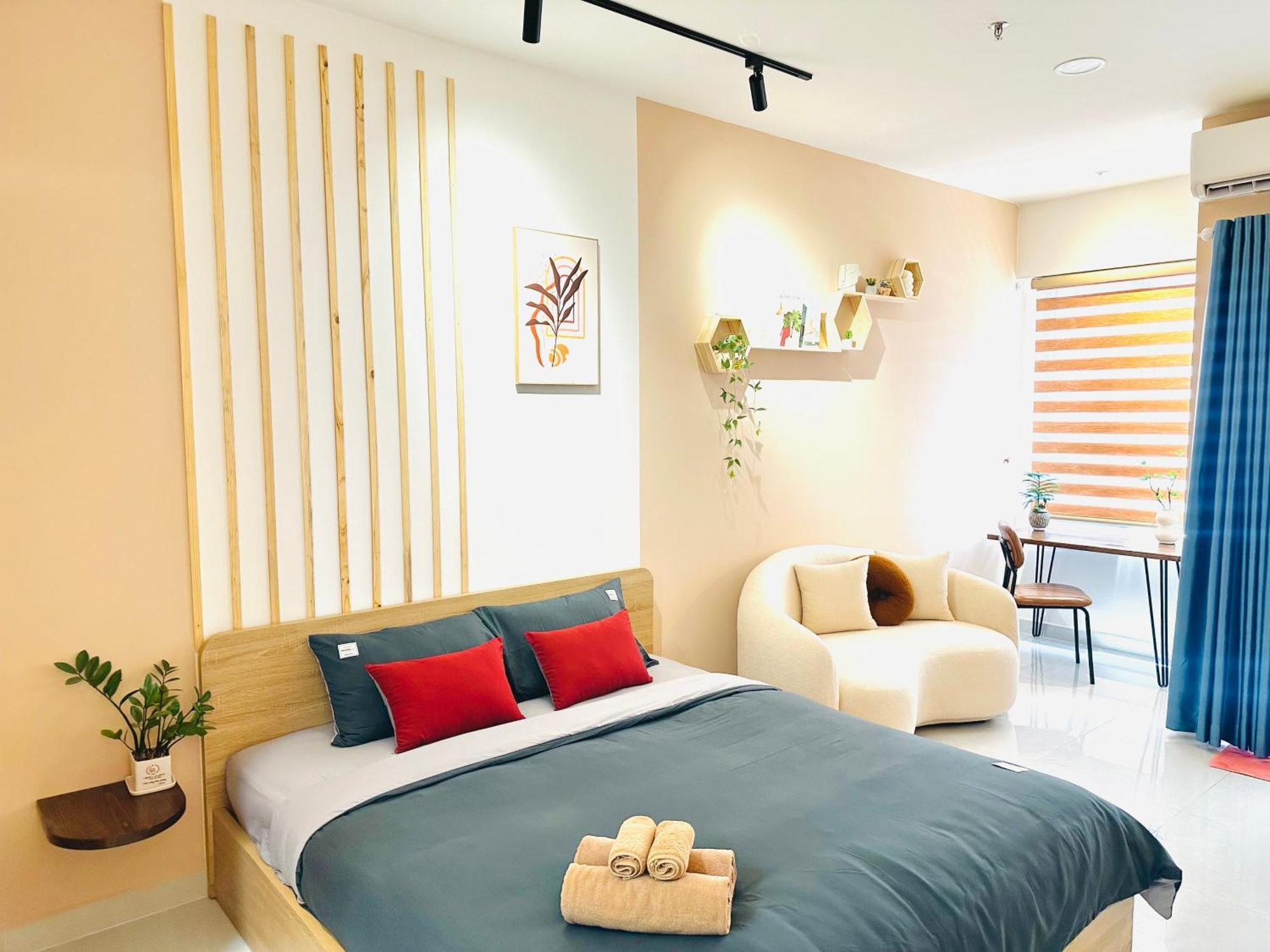 Căn hộ Doha Homes Soho #studio Luxury-1bed-lau Cao-moi